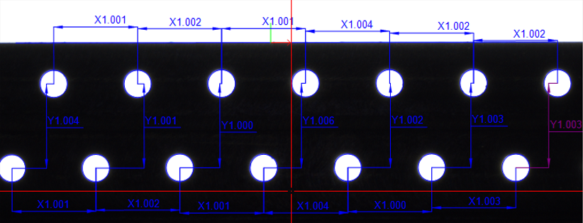 小孔直徑0.17mm、定位精度達(dá)到0.005內(nèi)